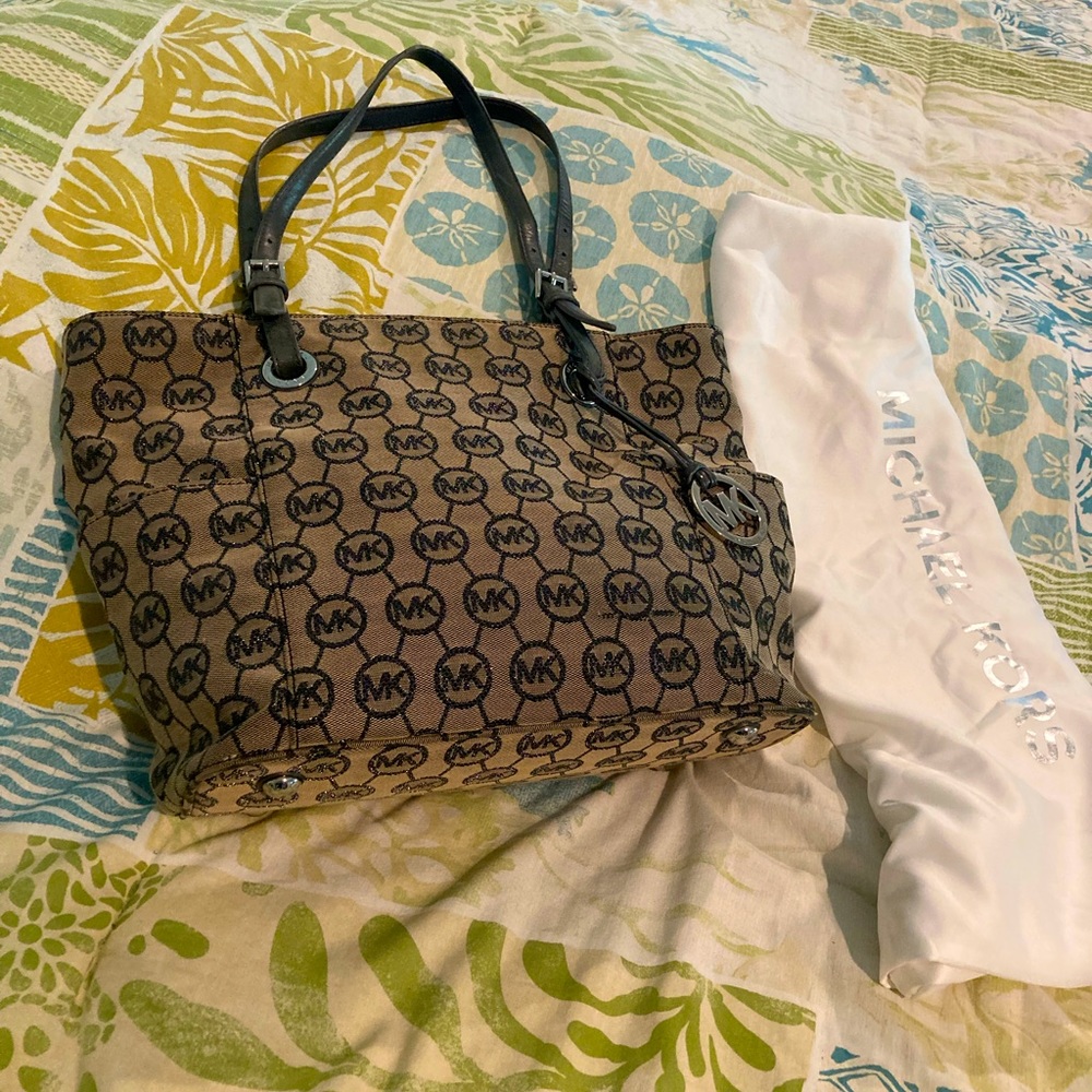 Michael Kors signature logo purse